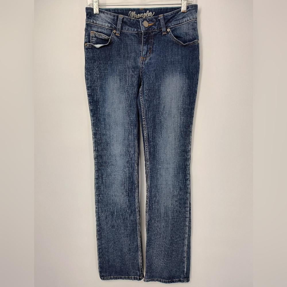 Wrangler Women's Blue Boot Cut Jeans Size 3x34
